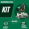 Metabo HPT 12-inch Dual Compound Miter Saw C12FDHS