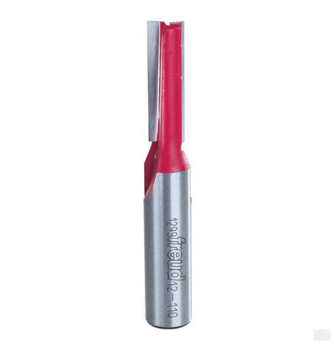 Double flute straight router bit