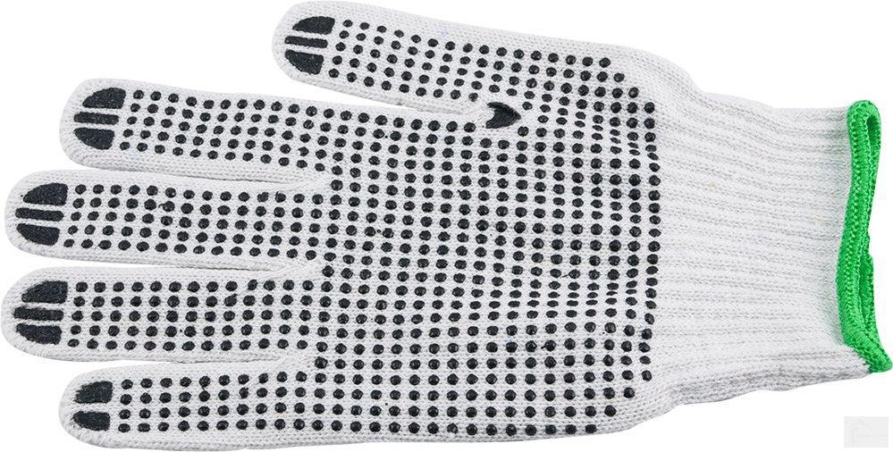 PRIMEGRIP SPOTTED GRIP GLOVES - 12 PACK - LARGE