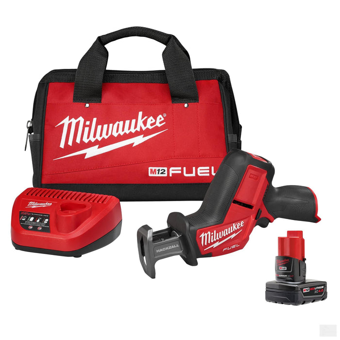 Milwaukee M12 FUEL™ HACKZALL® Recip Saw Kit (2520-21XC)