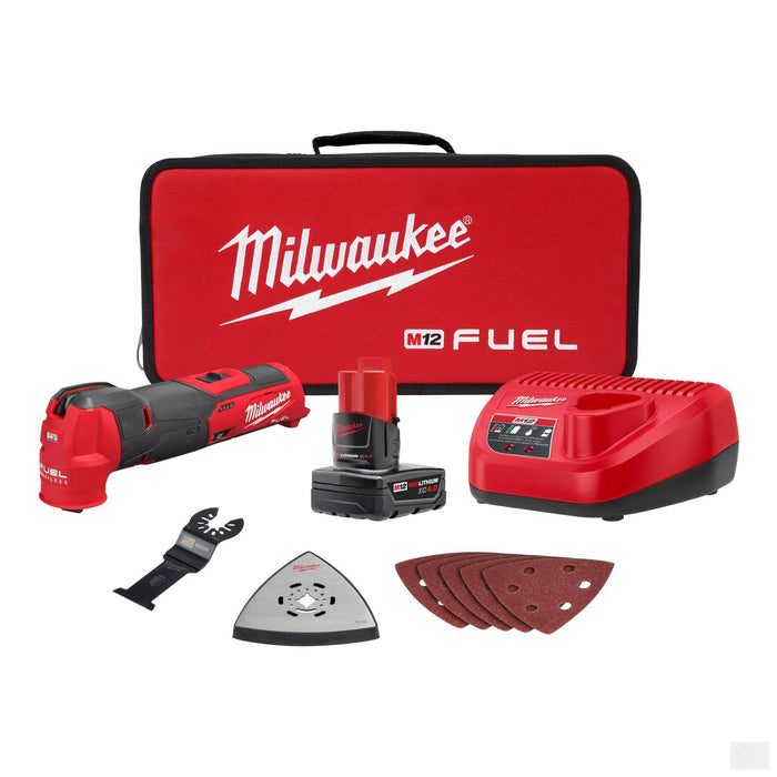 Milwaukee M12 FUEL™ Oscillating Multi-Tool Kit (2526-21XC)