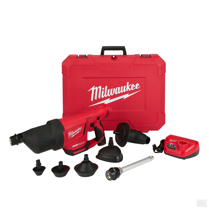 Milwaukee M12™ AIRSNAKE™ Drain Cleaning Air Gun Kit (2572B-21)