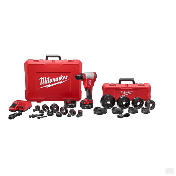 Milwaukee M18™ FORCE LOGIC™ 10Ton Knockout Tool 1/2" - 4" Kit (2676-23)