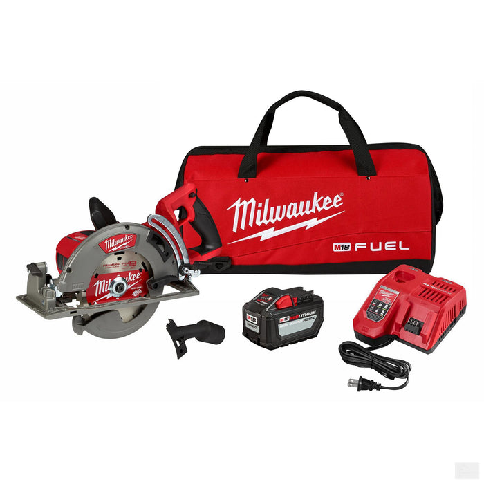 Milwaukee M18 FUEL™ Rear Handle 7-1/4" Circular Saw Kit [2830-21HD]