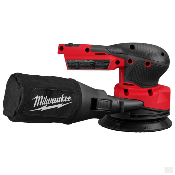 Milwaukee M18 Lithium-Ion Brushless Cordless FUEL 5 in. Random Orbit Sander (Tool-Only) {2837-20}| {2837-20}