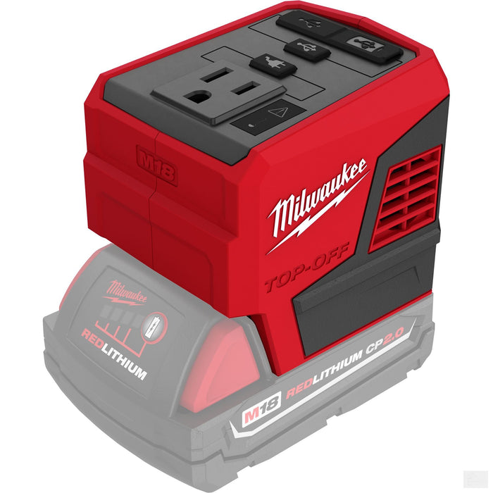 Milwaukee M18 18V Lithium-Ion 175-Watt Powered Compact Inverter for M18 Batteries (Tool-Only) {2846-20}