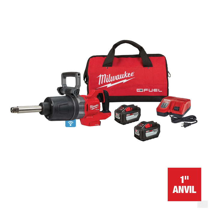 Milwaukee M18 FUEL™ 1" D-Handle Ext. Anvil High Torque Impact Wrench w/ ONE-KEY™ (2869-22HD)