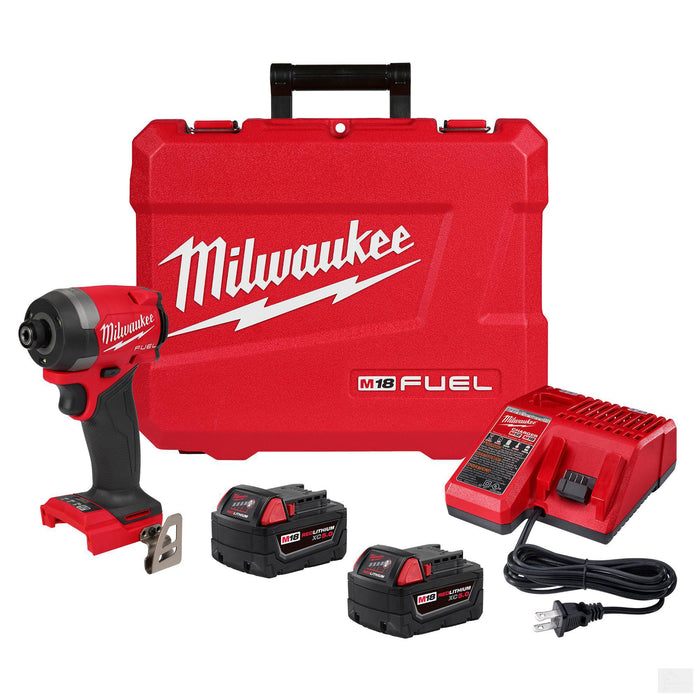 Milwaukee M18 FUEL™ 1/4" Hex Impact Driver Kit (2953-22)