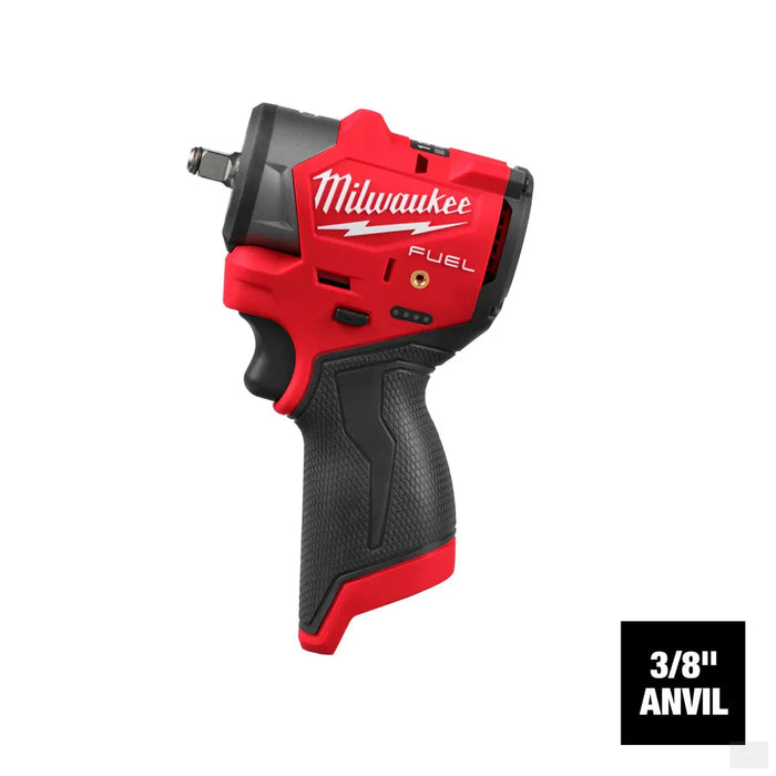 Milwaukee 3049-20 M12 FUEL™ 3/8" Subcompact Impact Wrench w/ Friction Ring (Tool Only)