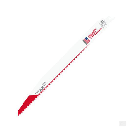 MILWAUKEE 12" 5 TPI The Ax™ Sawzall® Blade (5 Pk) 48-00-5027
