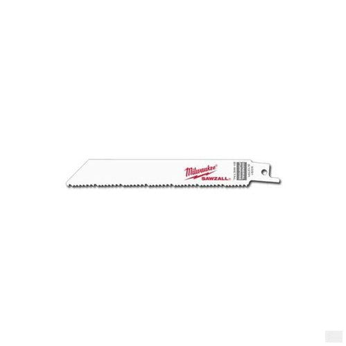 Milwaukee 6" 8/12 TPI SAWZALL Blades (5 Pk) [48-00-5091]