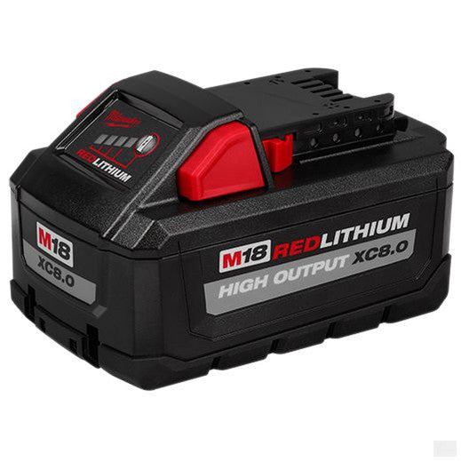 MILWAUKEE M18™ REDLITHIUM HIGH OUTPUT™ XC8.0 Battery [48-11-1880]