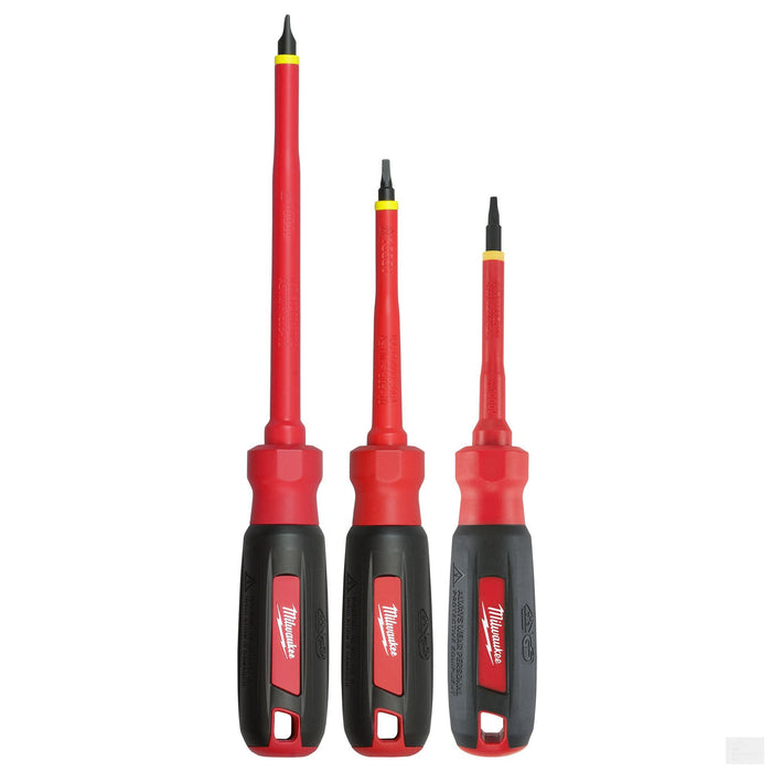 Milwaukee 1000V Insulated Screwdriver Set (3-Piece) {48-22-2203}