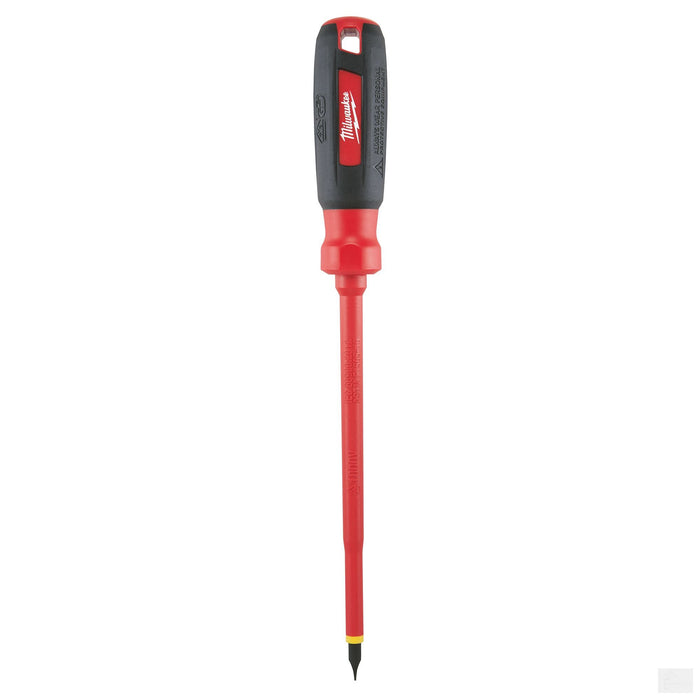 Milwaukee 3/16" Cabinet - 6" 1000V Insulated Screwdriver (48-22-2232)