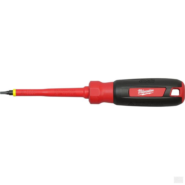 Milwaukee #2 Square - 4" 1000V Insulated Screwdriver (48-22-2252)
