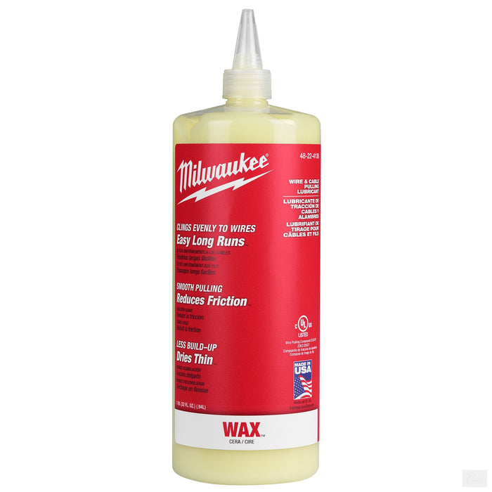 Milwaukee Wire & Cable Pulling Wax Lubricant (48-22-4136)