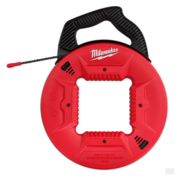 Milwaukee 200ft Polyester Fish Tape with Nonconductive Tip (48-22-4167)