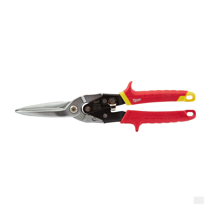 Milwaukee Long Cut Straight Aviation Snips (48-22-4537)
