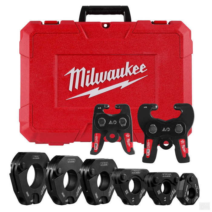 Milwaukee 1/2" - 2" IPS-P Pivoting Press Ring Kit for M18™ FORCE LOGIC™ Press Tools (49-16-2697X)