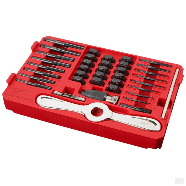 Milwaukee 38pc SAE Tap & Die PACKOUT Set w/ Hex-LOK 2-in-1 Handle 49-22-5604