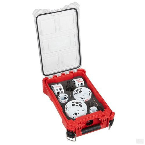 Milwaukee Bi-Metal Hole Saw PACKOUT kit (10-Piece) [49-22-5607]