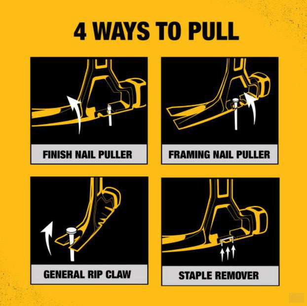 DEWALT STEEL HAMMER 16oz. DWHT51379