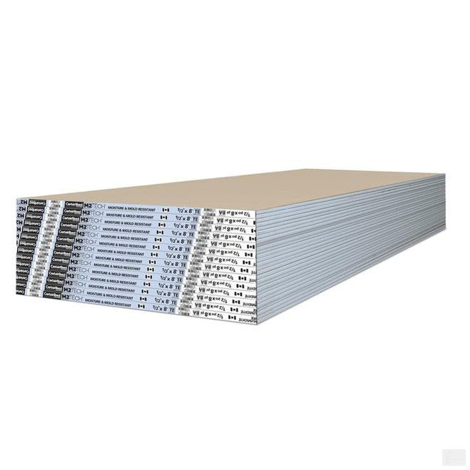 CertainTeed M2Tech 1/2-in x 4-ft x 8-ft Mould Resistant Gypsum Drywall