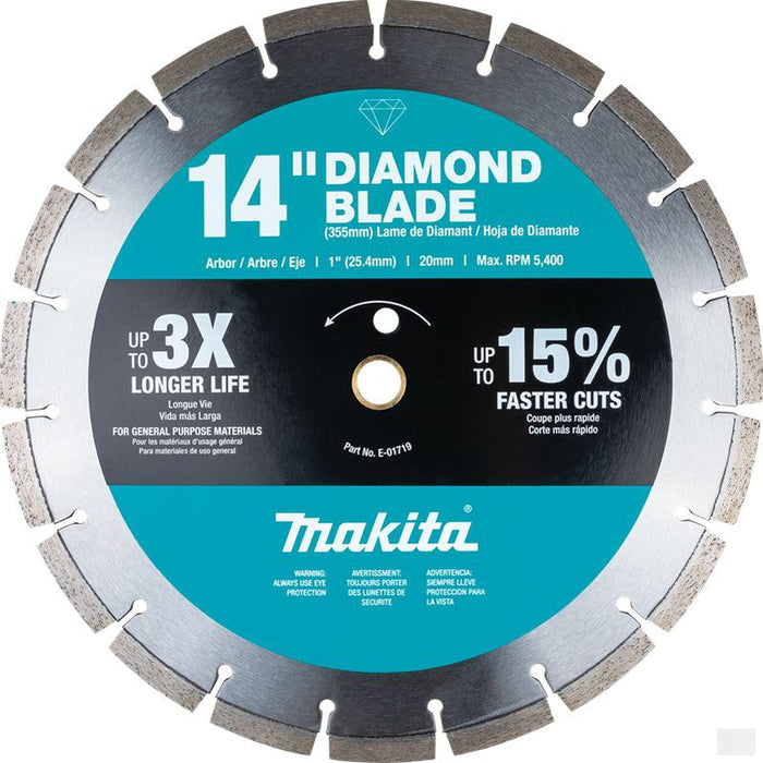 MAKITA 14″ Diamond Blade Segmented General Purpose [E-01719]