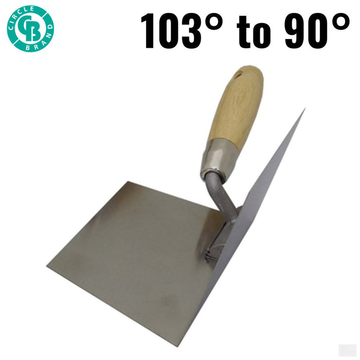 CIRCLE BRAND Drywall Inside Corner Trowel [CB16185]