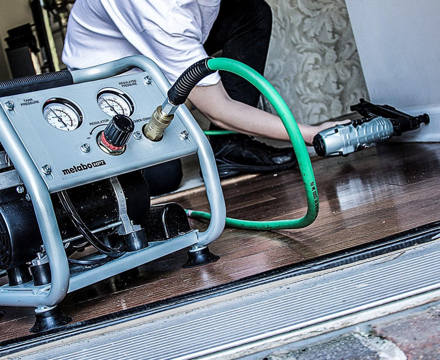 Metabo HPT Portable 1 Gallon Oil-Free Quiet Air Compressor [EC28M]