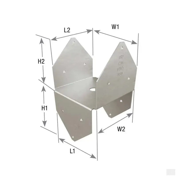 Post Beam Cap BCS23-6TZ 6"x6"