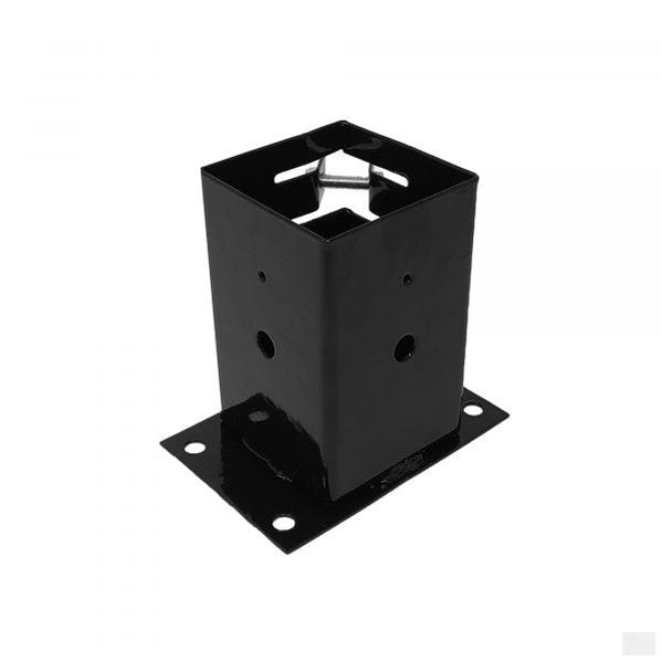 Nuvo Iron Steel Bolt Down Post Base Anchor for 4″ x 4″ Posts