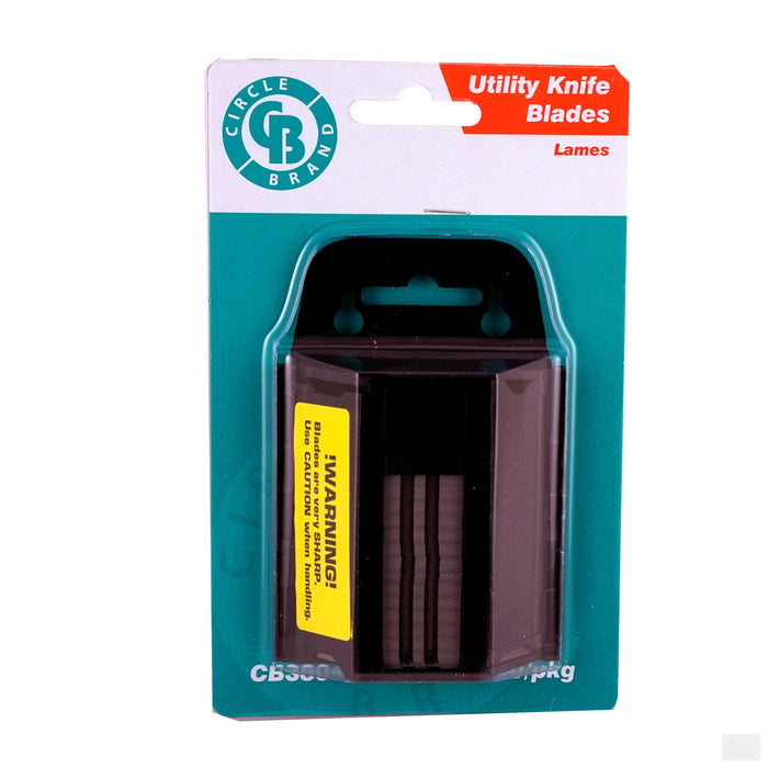 CIRCLE BRAND Utility Knife Blades (100pk) [CB38043]