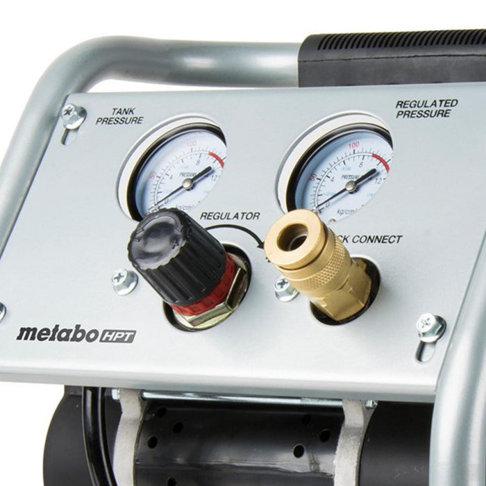 Metabo HPT Portable 1 Gallon Oil-Free Quiet Air Compressor [EC28M]