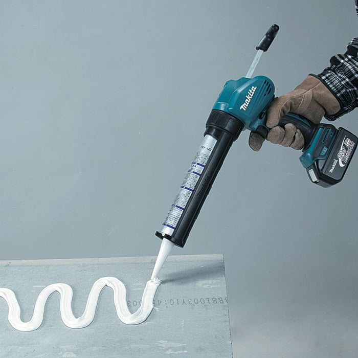 Makita 18V LXT 300 ml Caulking Gun, Tool Only Ideal For Quick and Precise Application of Caulking and Sealants DCG180Z