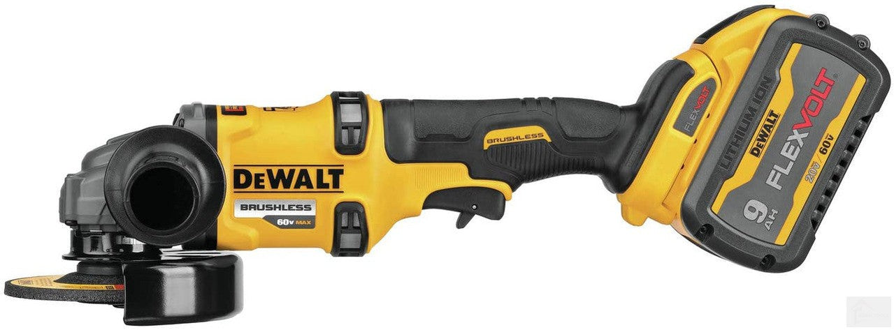 DEWALT Flexvolt 60V MAX Brushless 4-1/2" - 6" Grinder With Kickback Brake Kit DCG418X2