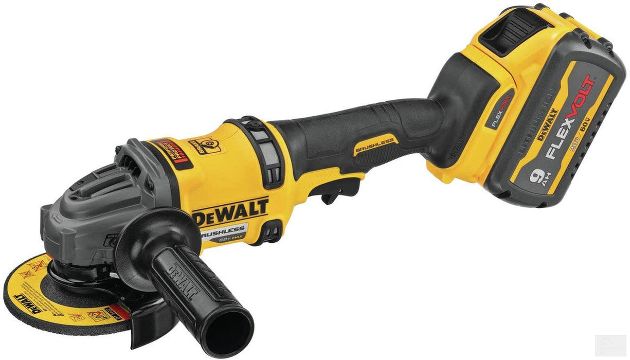 DEWALT Flexvolt 60V MAX Brushless 4-1/2" - 6" Grinder With Kickback Brake Kit DCG418X2