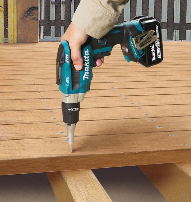 Makita 18V LXT Brushless 1/4" Screwdriver, Tool Only (DFS250Z)