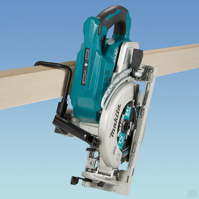 Makita 36V(18Vx2) LXT Brushless 7-1/4" Circular Saw, 5.0Ah x2 (DRS780PT2X)