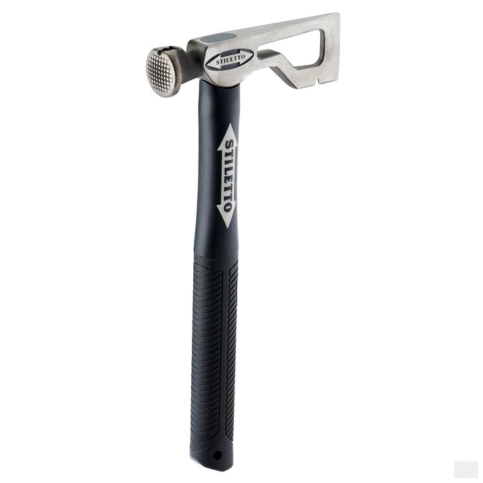 Stiletto 9 Oz. Titanium Drywall Hatchet, with 13.5" Fiberglass handle DRYAXE9-F