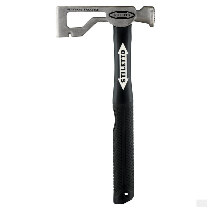 Stiletto 9 Oz. Titanium Drywall Hatchet, with 13.5" Fiberglass handle DRYAXE9-F