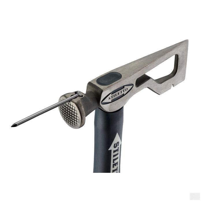 Stiletto 9 Oz. Titanium Drywall Hatchet, with 13.5" Fiberglass handle DRYAXE9-F