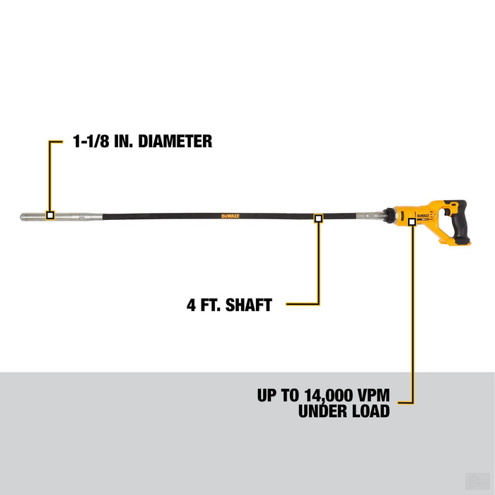 Dewalt 20V MAX* Pencil Vibrator (DCE531B)