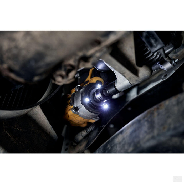 Dewalt 20V MAX ATOMIC Lithium-Ion Brushless Cordless 1/2" Impact Wrench with Hog Ring Anvil {Tool Only} (DCF921B)