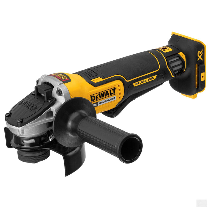 Dewalt 20V MAX XR Lithium-Ion Cordless Brushless 4-1/2-inch Paddle Switch Small Angle Grinder with Kickback Brake (Tool-Only) {DCG413B}