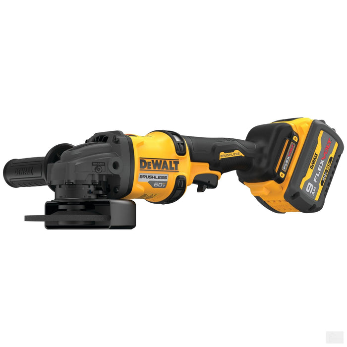 Dewalt 60V MAX* Brushless Cordless 4-1/2 in. - 6 in. Grinder with KICKBACK BRAKE™ Kit (DCG418X1)