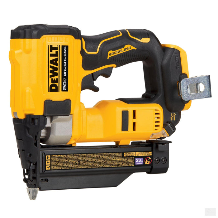 Dewalt ATOMIC COMPACT SERIES™ 20V MAX* Brushless Cordless 23 Ga. Pin Nailer (Tool Only) {DCN623B}