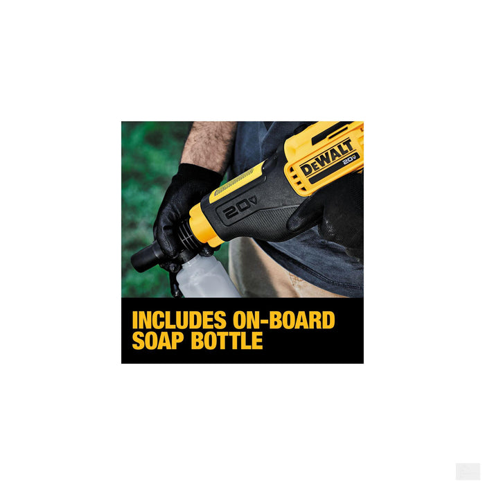 Dewalt 20V MAX* 550 psi Cordless Power Cleaner Kit (DCPW550P1-CA)
