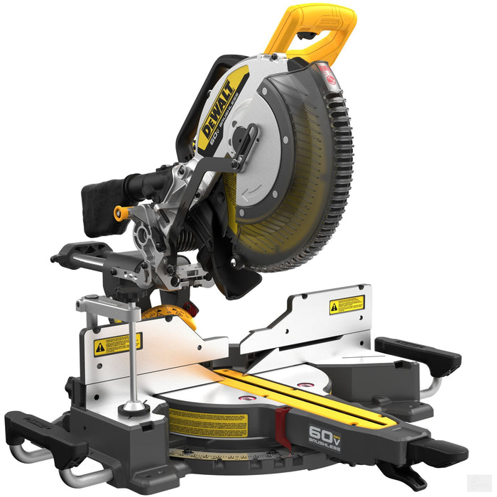 Dewalt FLEXVOLT 60V MAX 12 Inch Sliding Miter Saw (Tool-Only) {DCS781B}