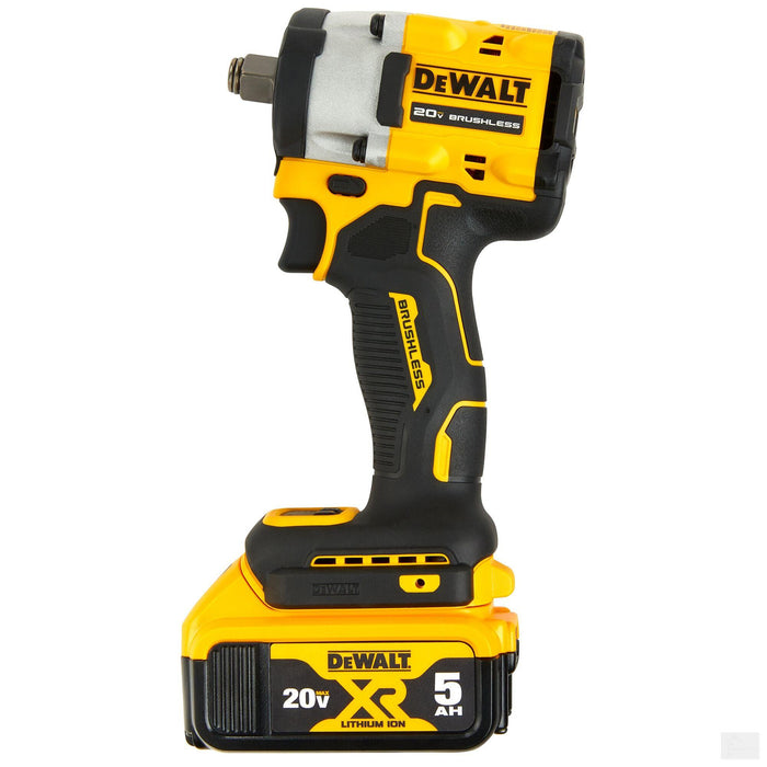 Dewalt 20V MAX ATOMIC Lithium-Ion Brushless Cordless 1/2" Impact Wrench with Hog Ring Anvil {Tool Only} (DCF921B)